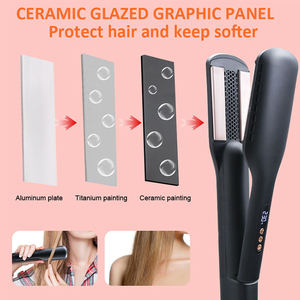 Secador y Plancha de Pelo 2 en 1 con Tecnología de Flujo de Aire, Combina Funciones de Cepillo, Placas con Superficie de Deslizamiento Profesional - Product Image 2