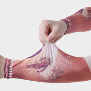 ปลอกแขนสำหรับขี่จักรยานกันแดดสำหรับผู้ชายปลอกแขนป้องกันรังสียูวีสำหรับเล่นกีฬาระบายความร้อน - Product Image 4