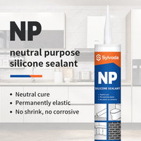 Scellant en silicone neutre haute élasticité, scellant NP non corrosif, imperméable, pour salle de bain, fenêtres et cadres de portes