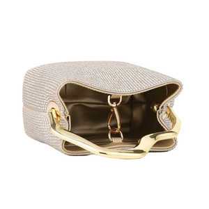Bolso de mano elegante con hebilla de diamantes de imitación deslumbrantes para mujer, ideal para el trabajo, la vida diaria y celebraciones. - Product Image 3