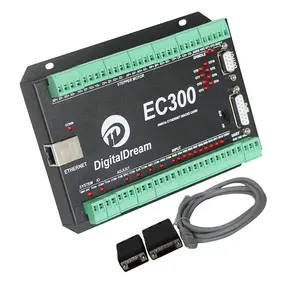 Digital Dream Mach 3ตัวควบคุม CNC EC300บอร์ดฝ่าวงล้อม3แกนพร้อมการสื่อสารอีเธอร์เน็ตสำหรับเราเตอร์ CNC ไม้