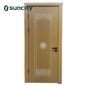 Suncity tương tự cho Canton Cửa Công bằng không thấm nước phòng tắm phòng ngủ căn hộ lối vào giá rẻ giá nhà máy bán buôn WPC cửa