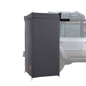 SAN HIMA <strong>Portable</strong> 90&deg; Adjustable Camping Shower Tent Awning Car Side Shower Tent Toilet Bathing Tent Built-in <strong>LED</strong> <strong>Strip</strong> <strong>Light</strong> - Product Image 1