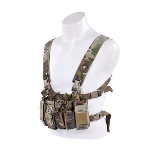 حقيبة صدر تكتيكية متعددة الوظائف من النايلون مع جيب لإدارة الذخيرة - Product Image 5