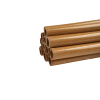 Tube laminé en papier phénolique 3520 à haute constante diélectrique, certifié ignifuge, faible absorption d'humidité, pour transformateurs et douilles