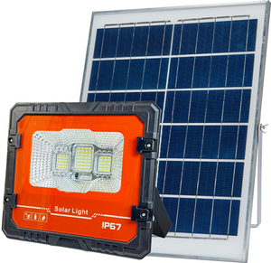 Reflector LED Solar YIHAN de 100W, IP65, Luz Diurna 5000K, COB, Aluminio, Haz de Luz de 120°, Ra80, Regulable, Montaje en Superficie, Iluminación Exterior - Product Image 2