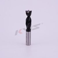 Forets de perçage à pointe conique en carbure KWS pour machines CNC, outil de travail du bois Nanxin KDT Homag SCM, vente en gros KWS-6-70LR CE