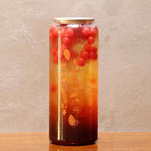 BPA Free 250ml 350ml 500ml Bulk Custom Transparent Juice Coffee Beverage Soda Soft Energy Drink Empty plastic PET Plastic Can