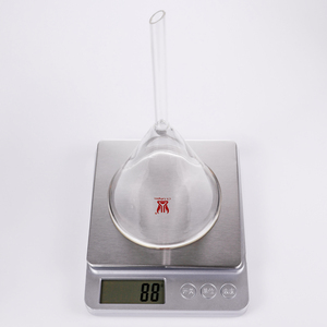 <span class=keywords><strong>Imbuto</strong></span> Chimico Triangolare in Vetro Borosilicato 3.3 <span class=keywords><strong>a</strong></span> Bocca Larga da Laboratorio CS Labglass 60MM 90MM - Product Image 6