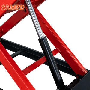 Elevador de motocicleta eléctrico SAMFD, elevador de mesa elevadora hidráulica, elevadores para motocicletas - Product Image 5