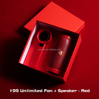 Haut-parleur sans fil Outdoor Portable Plug-in Card Dual Speaker and Mini Fan High Quality Gift Products Birthday Gift Box