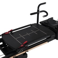 Machine de Pilates Reformer en alliage d'aluminium avec poignée rotative