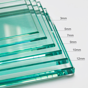 Panneau de verre trempé transparent 3-19 mm, <span class=keywords><strong>prix</strong></span> usine, taille personnalisée, verre de construction pour toit, fenêtre, porte, mur-rideau - Product Image 1