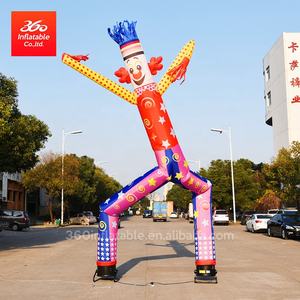 نفخ 10ft Air Sky دمية رقص رياح تحلق ترويجية راقصة مهرج ، رخيصة قابلة للنفخ - Product Image 3