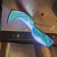 Écran LED flexible extérieur haute qualité, luminosité 5000 cd, étanche, lisible en plein soleil, garantie 2 ans pour la publicité