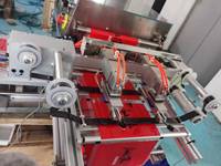 Machine de scellage thermique pneumatique semi-automatique à 4 tasses pour gobelets de boissons et boîtes de tofu, certifiée CE, emballage papier/plastique