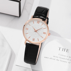 Nouvelles montres, montres ciel étoilé, vente en gros pour femmes, articles phares, diffusion en direct, bracelet entièrement serti de diamants, petite montre verte d'usine - Product Image 2