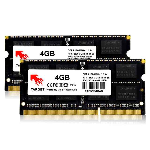 Original Notebook Memory DDR3 Ram 4GB 16GB 32GB 8GB 1600MHz 1333MHz Memoria Ram Ddr3 8gb