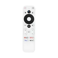 Télécommande vocale de remplacement avec code roulant et en plastique pour MECOOL KM2 PLUS ONN Android 4K UHD TV Box, portée 10-16M