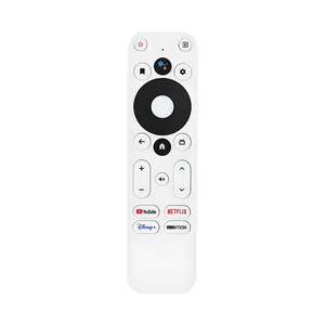 Control Remoto de Voz de Repuesto con Código Variable y Carcasa de Plástico para <span class=keywords><strong>MECOOL</strong></span> <span class=keywords><strong>KM2</strong></span> PLUS ONN <span class=keywords><strong>Android</strong></span> 4K UHD <span class=keywords><strong>TV</strong></span> Box, Alcance de 10-16 Metros - Product Image 1
