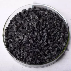 Sulphur rendah 1-5mm grafit dikalsinasi bubuk butiran Coke minyak bakar Recarburizer aditif karbon