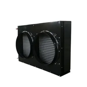 Evaporador condensador de ar refrigerado de refrigeração comercial da china para sala de armazenamento frio