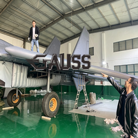 Modèle publicitaire d'hélicoptère et d'avion J-11B gonflable à l'hélium, design unique, taille réelle 1:1