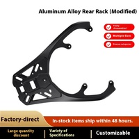 Accessoires moto pour Yamaha NMAX 2024 2025 – Support arrière en alliage d'aluminium pour top case, plaque de base pour la modernisation et la mise à niveau