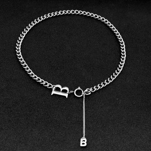 Nuevo Collar de Cadena Gruesa con Diseño Sencillo y Exclusivo, Chapado en Plata, Diseño Moderno y Popular, Collares Unisex, Joyería de Moda - Product Image 3