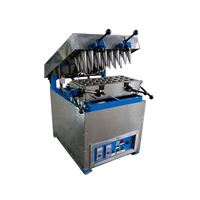 Machine à cône électrique en acier inoxydable à petite échelle 220V tension manuelle automatique crème glacée boisson magasin four Machine