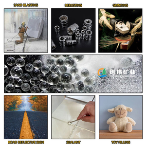 Perles de <span class=keywords><strong>verre</strong></span> réfléchissantes de qualité précise <span class=keywords><strong>pour</strong></span> le marquage routier et les applications de sécurité haute visibilité Perles de <span class=keywords><strong>verre</strong></span> à usage industriel - Product Image 6