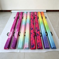 Barre d'équilibre de gymnastique compacte et pliable, équipement d'entraînement portable pour les clubs de gymnastique et les écoles