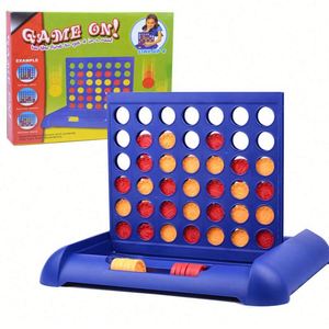 Jeu de société classique en plastique pour enfants : Connecter 4, entraînement cérébral - Product Image 2