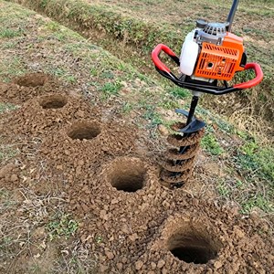Moteur à essence 52cc 63cc et kit de tarière à moteur avec plusieurs forets en acier au manganèse – Vente en gros à bas prix - Product Image 1