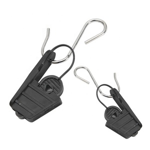 Pince de <span class=keywords><strong>fixation</strong></span> de câble ronde en nylon PA66 et acier au carbone pour ancrage de câble - Product Image 3