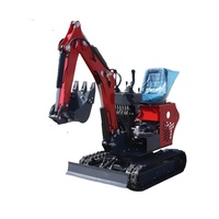Mini-excavatrice compacte de 0,8 tonne de type Caterpillar, personnalisable, neuve, en vente depuis la Chine – Approvisionnement direct usine