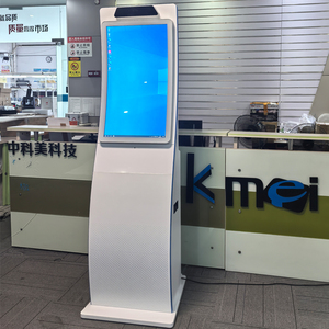 32 inch cong màn hình cảm ứng kiosk tự phục vụ thanh toán thanh toán vé Máy bán hàng tự động cho trung tâm mua sắm Đầu đọc mã vạch SDK - Product Image 2
