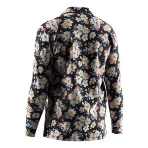 Camisa Hawaiana de Secado Rápido con Estampado Floral para Hombre, Manga Larga, con Botones, para Playa, Casual, Transpirable, Tela Twill, Suministro ODM - Product Image 2