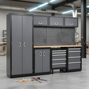 Ensemble <span class=keywords><strong>de</strong></span> rangement pour garage et atelier : armoires, établi, outils et organiseurs |   Directement du fabricant - Product Image 3