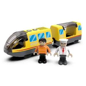 Commercio all'ingrosso di trenini elettrici per bambini track macchinine treni ferroviari ad alta velocità Harmony boy inertia toy car models