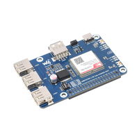 Placa de Desarrollo Waveshare Cat-1/GNSS HAT para Raspberry Pi con Módulo SIM7670G, Compatible con LTE 4G Multibanda Global Cat-1 y GNSS