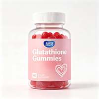Gummies de soin éclaircissantes pour la peau au collagène végétalien et au glutathion, certifiées Halal, marque privée OEM ODM, 200g, 60 unités, pour adultes