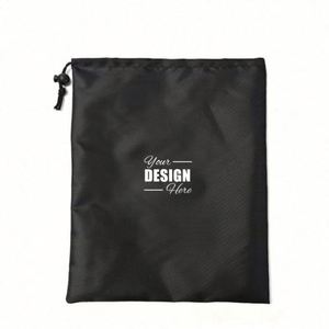 Custom Headphone Storage Bag Waterproof, Lightweight, Protective <b>Drawstring</b> <b>Pouch</b> for Earphones - Product Image 1