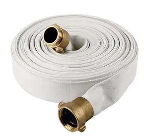 110mm High Pressure PVC Fly Board Fire Hose Factory Sale White Water Hose for Firefighting Equipment & Accessories