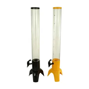 Beer Tower Dispenser suppliers 2L 3L With Ice Tube Cooling draft Beer Tower dispenser