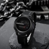 Jam Tangan Elektronik Pria Terbaru untuk Pelajar, Olahraga, Dial Besar, Fashion, Bercahaya, Multi-Fungsi