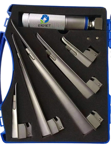 अच्छे पशु चिकित्सा उपकरण पशु फाइबर ऑप्टिक लार्ynगोस्कोप सेट मेडिकल लार्ynगोस्कोप सेट मेडिकल लार्ynगोस्कोप - Product Image 5