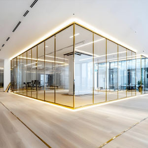 พาร์ติชั่นกรอบกระจกกันเสียงเคลือบสองชั้นส่งตรงจากโรงงานเพื่อความเป็นส่วนตัวในสำนักงานและประสิทธิภาพการใช้พลังงานที่ดีที่สุด - Product Image 3