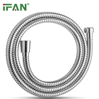 Accessoires de salle de bain haute pression IFAN, tuyau flexible tressé en acier inoxydable 304, tuyau d'eau pour cuisine, tuyau d'eau flexible tressé