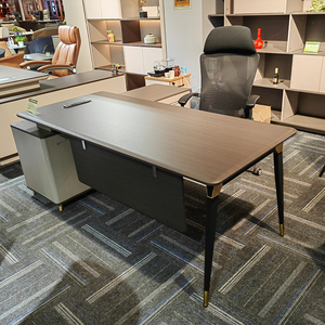 Table de bureau de haute qualité gestionnaire de meubles bureau poste de travail bureau de direction en bois de luxe - Product Image 2